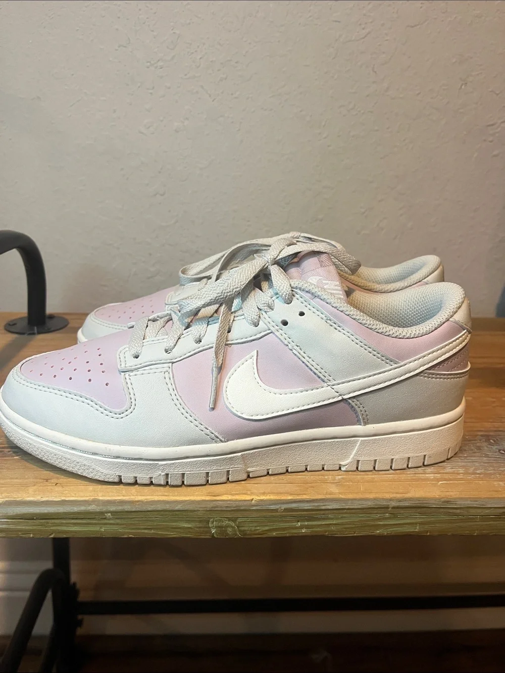 NWOB Women's Nike Dunk Low Next Nature Light Bone/Sail (DD1873 001)  size 7.5